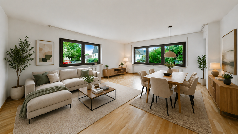 Etagenwohnung Waiblingen Bittenfeld - 4 Zimmer, 97 m&sup2;, 380.000&euro; | Angebot:26897903