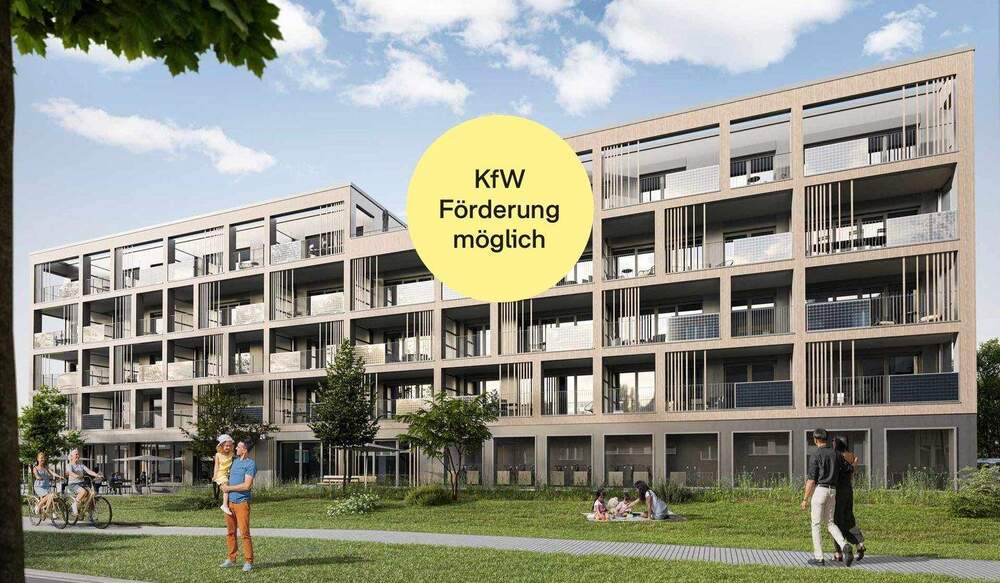 Etagenwohnung Ludwigsburg Ost - 2 Zimmer, 49 m&sup2;, 329.900&euro; | Angebot:25680135