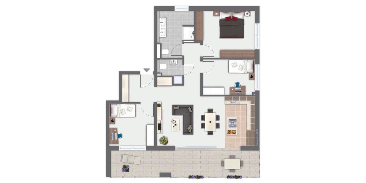 Etagenwohnung Schorndorf - 4 Zimmer, 100 m&sup2;, 549.000&euro; | Angebot:26101323