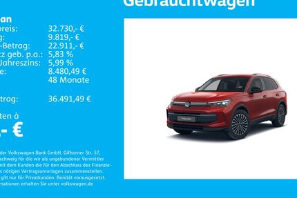 VW Tiguan 25.829 km 32.730 &euro; Stuttgart-Feuerbach 70469