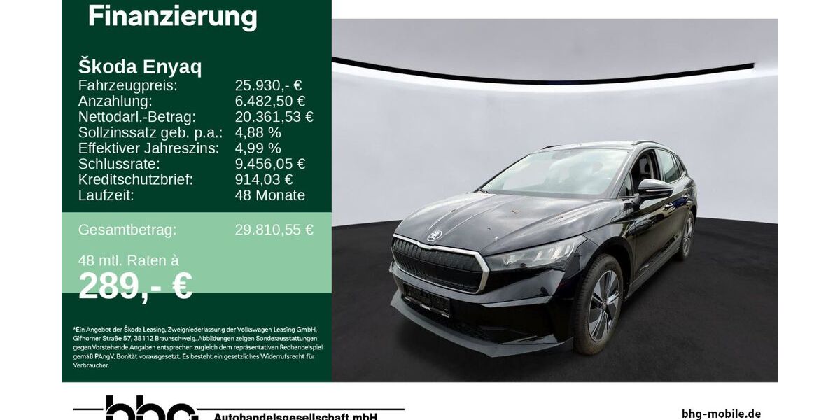Skoda Enyaq 29.947 km 25.930 &euro; Tübingen 72072
