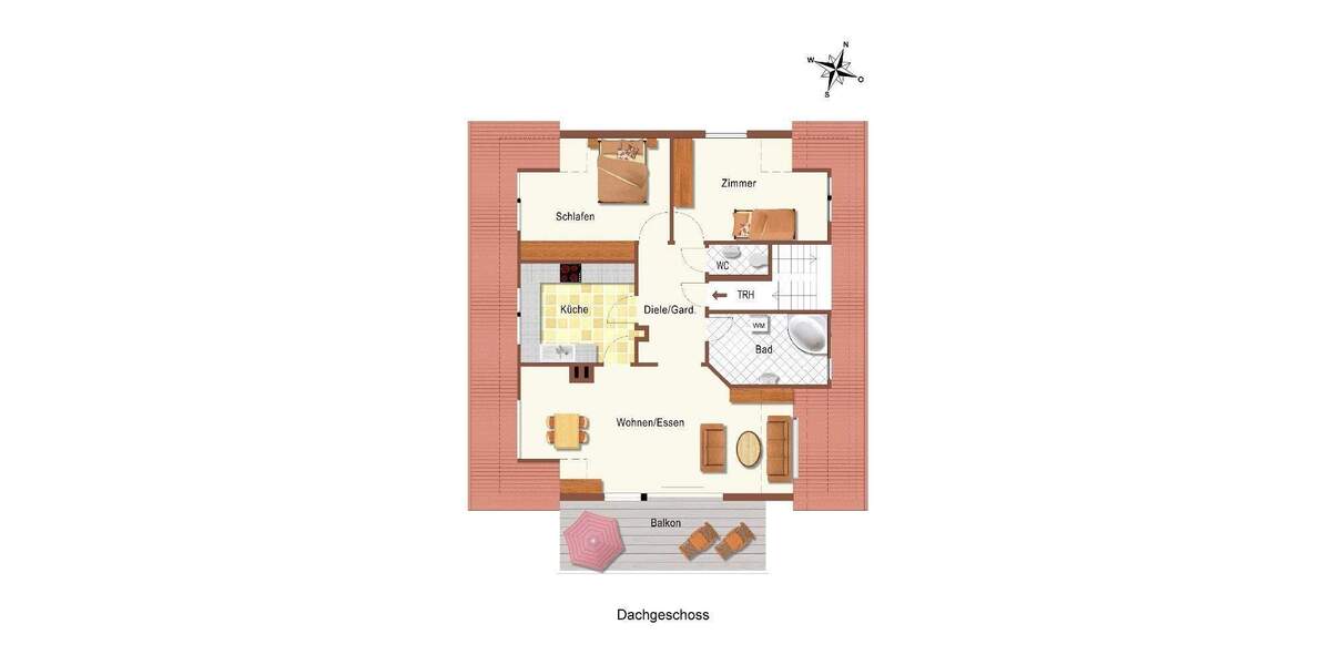 Etagenwohnung Denkendorf - 3 Zimmer, 94 m&sup2;, 350.000&euro; | Angebot:25390842