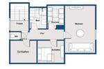 Dachgeschoßwohnung Ludwigsburg Eglosheim - 3 Zimmer, 48 m&sup2;, 890&euro; | Angebot:26574199