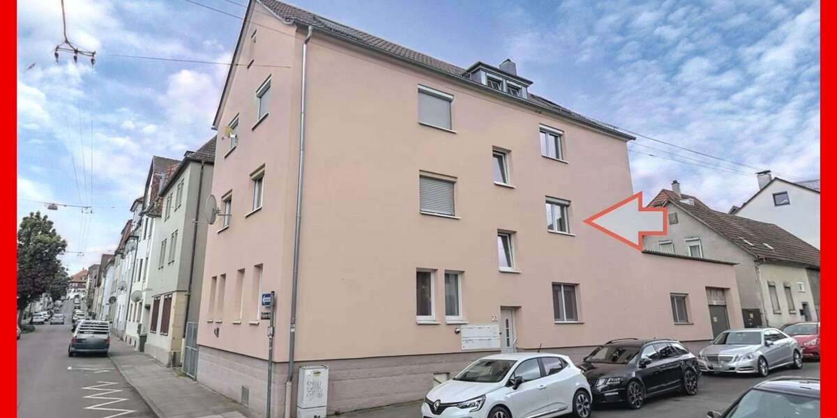 Etagenwohnung Stuttgart Zuffenhausen - 2 Zimmer, 45 m&sup2;, 140.000&euro; | Angebot:26967518
