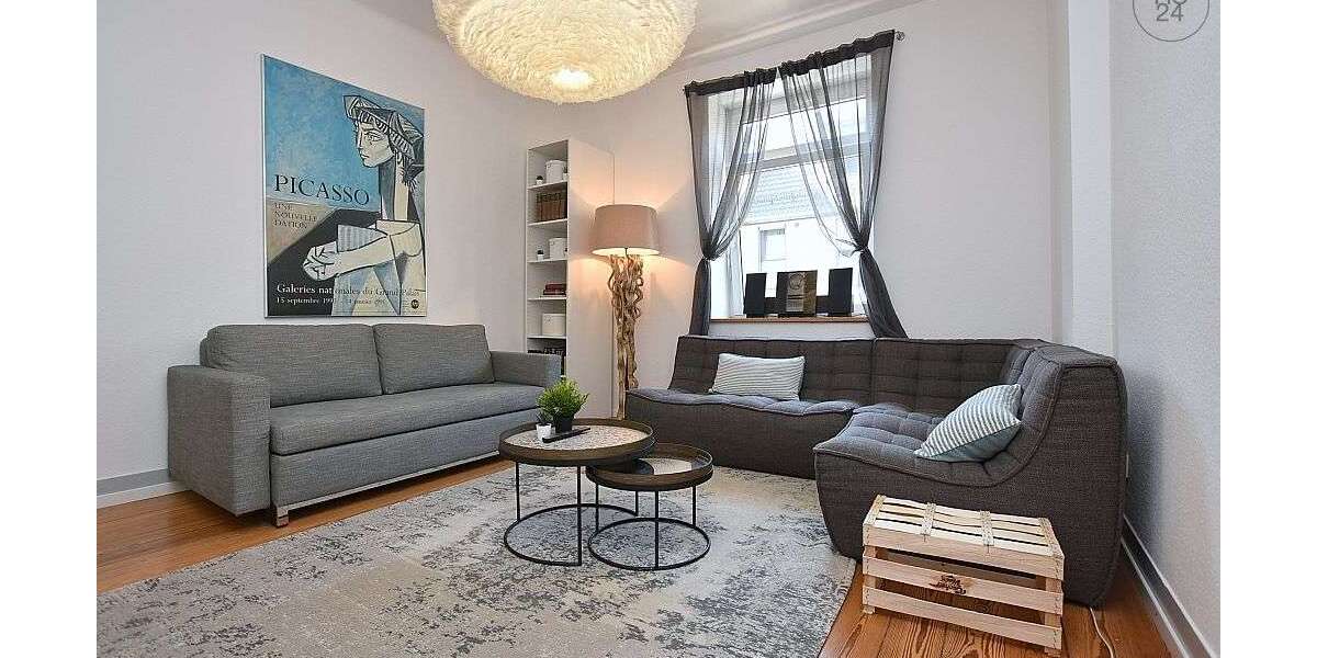 Etagenwohnung Stuttgart Bad Cannstatt - 2 Zimmer, 60 m&sup2;, 1.490&euro; | Angebot:25599497