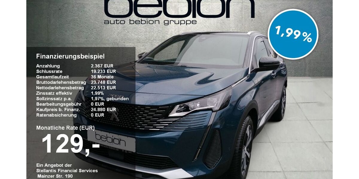 Peugeot 3008 26.500 km 23.480 &euro; Schönaich 71101
