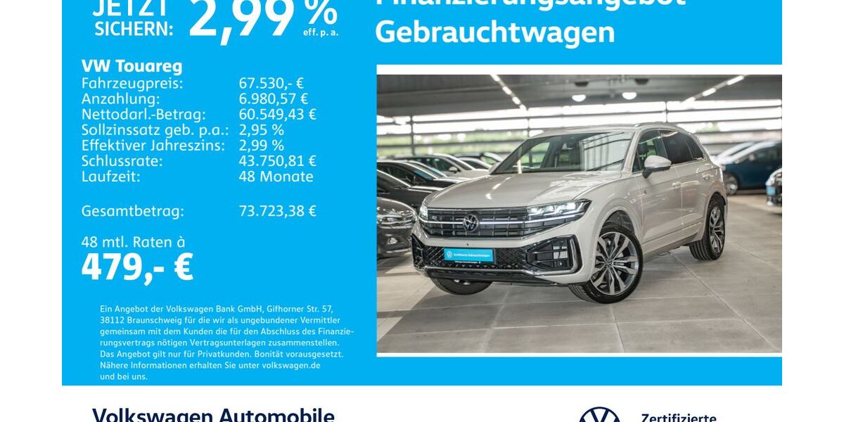 VW Touareg 16.332 km 64.930 € Stuttgart-Feuerbach 70469