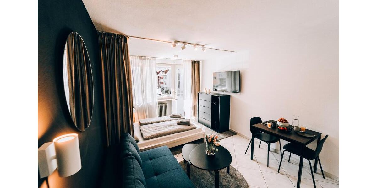 Etagenwohnung Stuttgart Luginsland - 1.5 Zimmer, 30 m&sup2;, 1.100&euro; | Angebot:26312702
