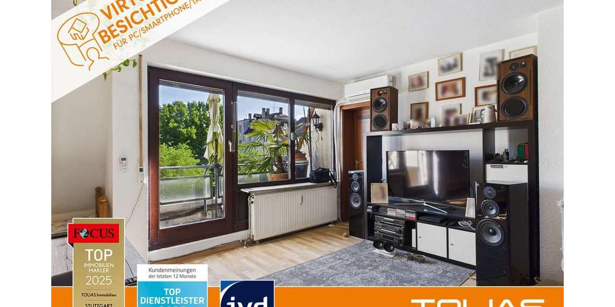 Wohnung zum Kaufen in Stuttgart 129.000 € 32.33 m² 1 zimmer