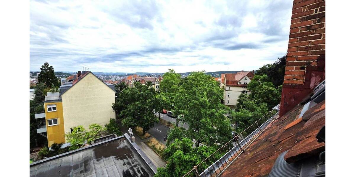 Schicke 2-12-Zi.-DG-Wohnung - Etagenwohnung Stuttgart West | Angebot:26854765