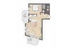 Etagenwohnung Filderstadt Plattenhardt - 2 Zimmer, 60 m&sup2;, 284.000&euro; | Angebot:26876800