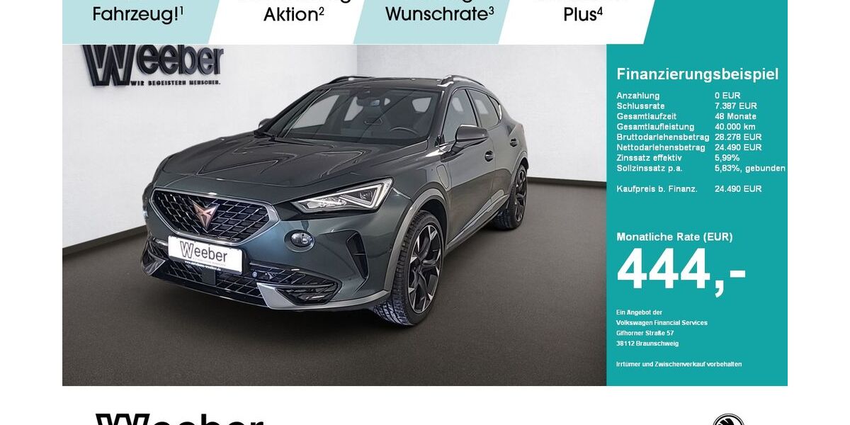 Cupra Formentor 52.593 km 23.690 &euro; Leonberg 71229