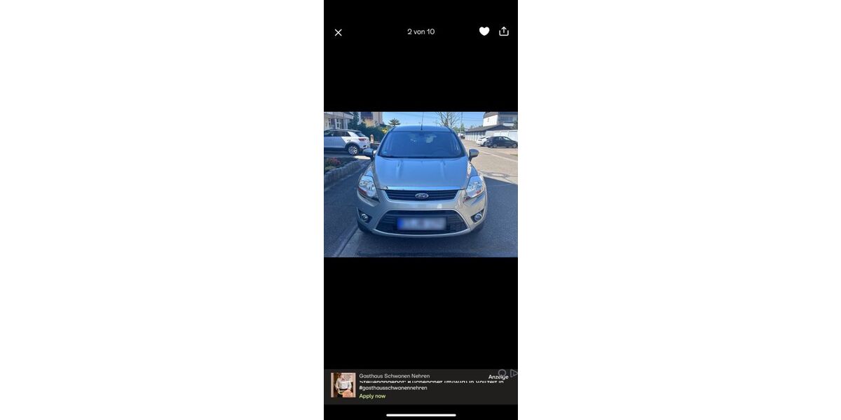 Ford Kuga 203.500 km 5.300 &euro; Hemmingen 71282