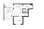 Etagenwohnung Ostfildern - 2 Zimmer, 62 m&sup2;, 290.000&euro; | Angebot:26802189