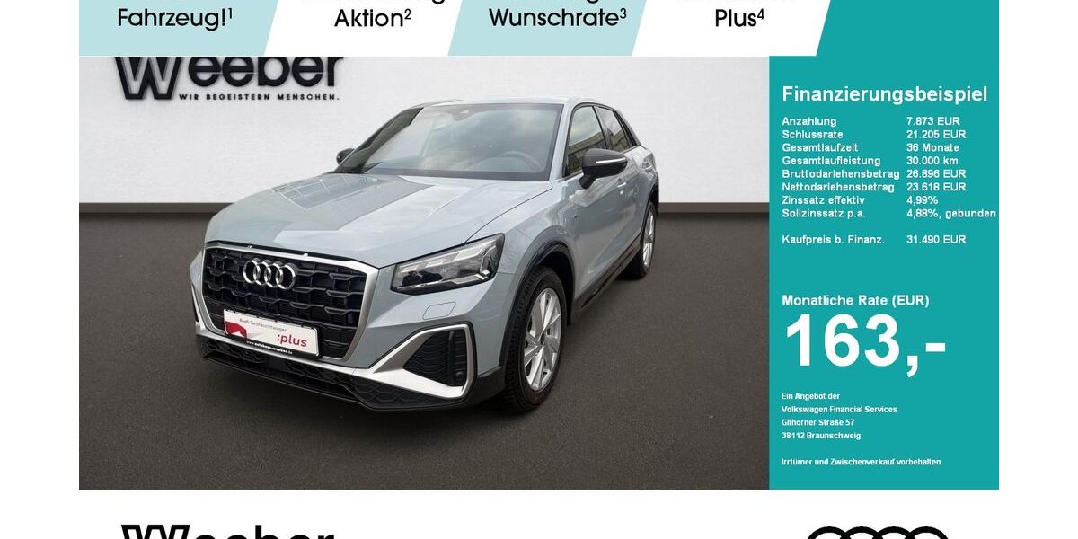 Audi Q2 11.175 km 30.989 € Weil der Stadt 71263