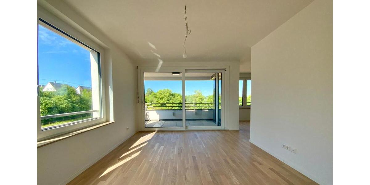 Hochwertige 3-Zimmer-Neubauwohnung inkl. EBK und West-Balkon 3 zimmer