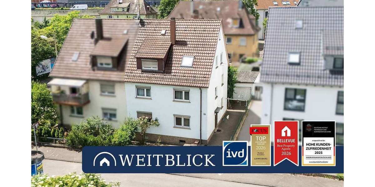 Einfamilienhaus Stuttgart Zuffenhausen - 8 Zimmer, 184 m&sup2;, 650.000&euro; | Angebot:26960242