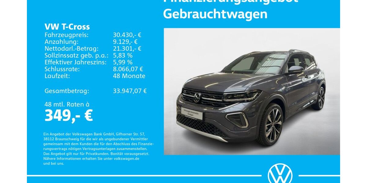 VW T-Cross 1.505 km 29.630 &euro; Stuttgart-Feuerbach 70469