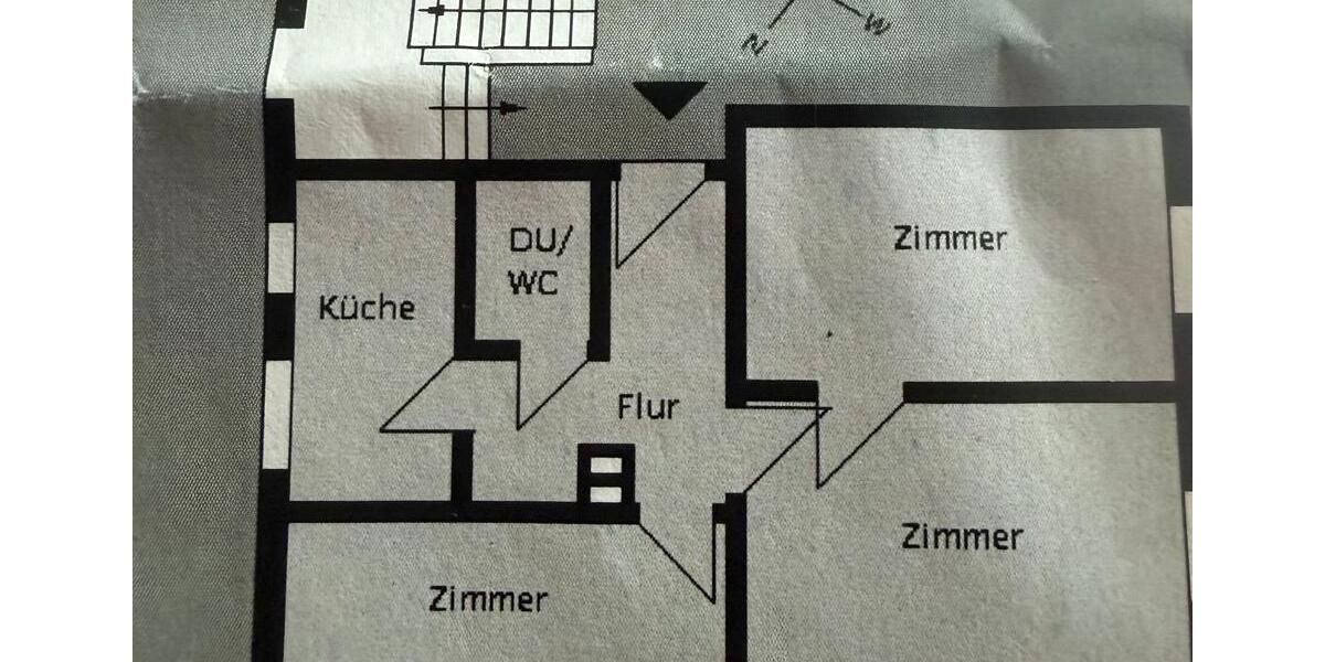 Erdgeschoßwohnung Stuttgart Bad Cannstatt - 2.5 Zimmer, 54 m&sup2;, 240.000&euro; | Angebot:26548040