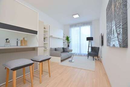 Wohnung Ludwigsburg Pflugfelden - 1 Zimmer, 23 m&sup2;, 1.130&euro; | Angebot:26661942