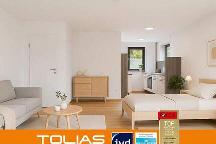 Saniert, gepflegt, gut gelegen - 1-Zimmer-Wohnung in Zuffenhausen 1 zimmer