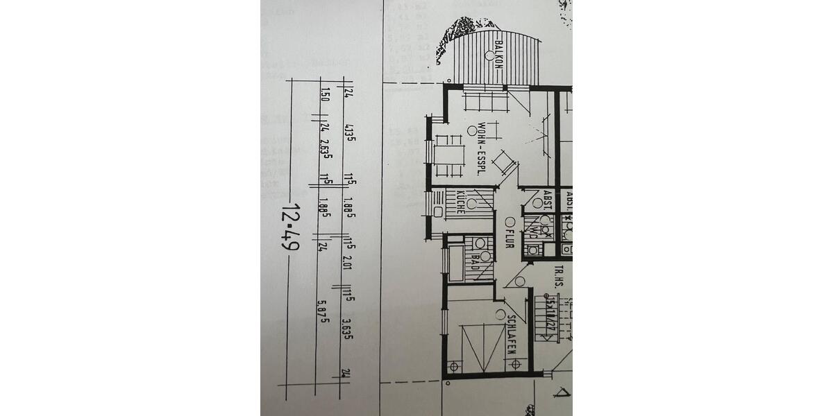Etagenwohnung Ludwigsburg Eglosheim - 2 Zimmer, 53 m&sup2;, 255.000&euro; | Angebot:24397583