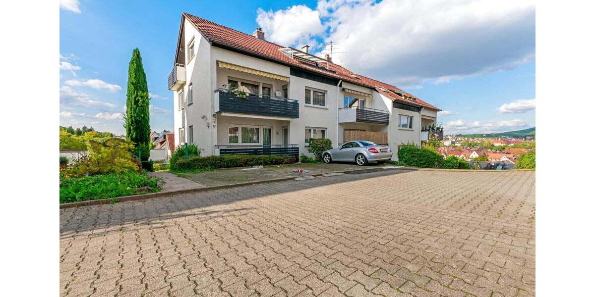 Stilvolle 1-Zimmer-Wohnung mit großem Balkon & neuer Küche in ruhiger Lage von Stuttgart-Wangen 1 zimmer