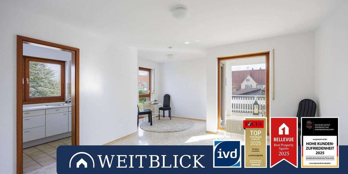 Wohnung zum Mieten in Möglingen 735 € 55 m² 2 zimmer