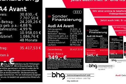Audi A4 69.488 km 30.830 &euro; Tübingen 72072