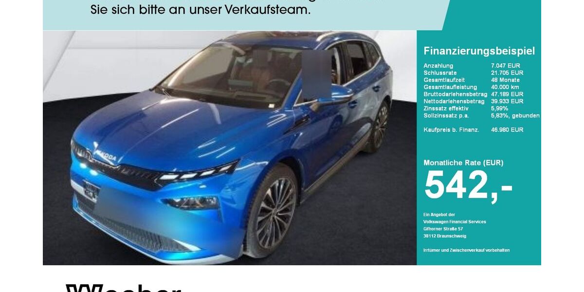 Skoda Enyaq 13.813 km 46.978 &euro; Leonberg 71229