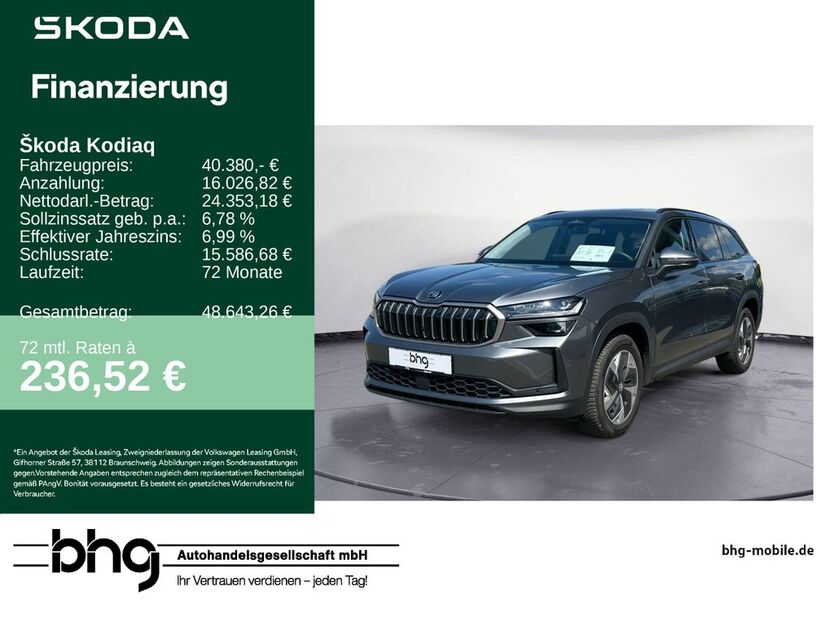 Skoda Kodiaq 24.324 km 39.880 € Metzingen 72555