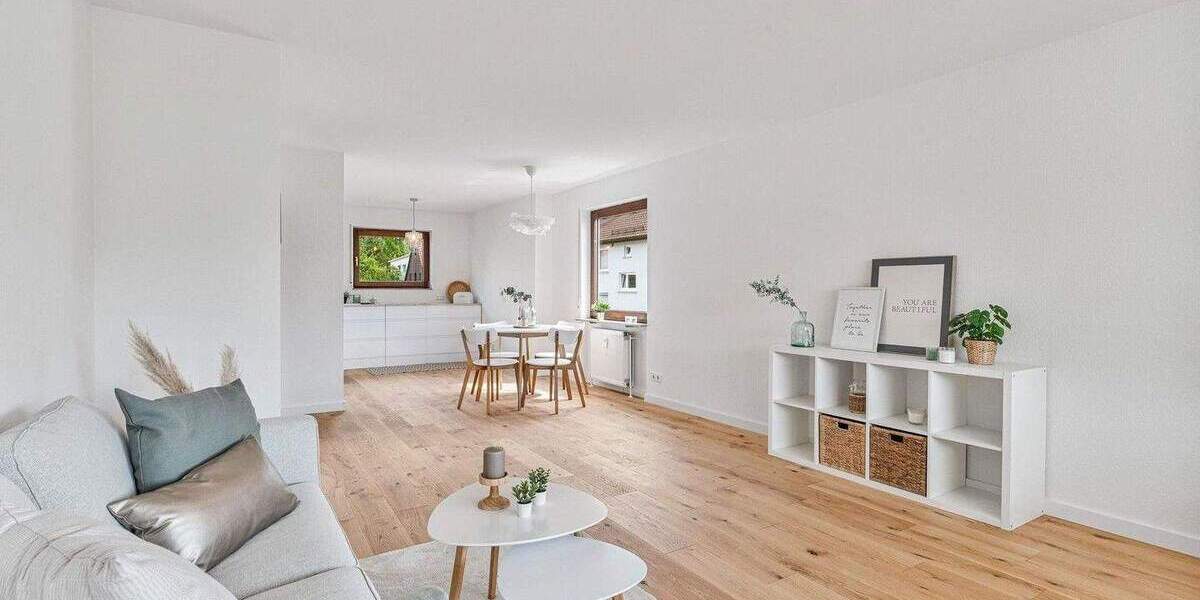 Etagenwohnung Leonberg Ramtel - 3 Zimmer, 84 m&sup2;, 349.900&euro; | Angebot:25567427