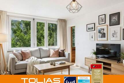 Erbbau mit Aussicht: ruhige 2-Zimmer-Wohnung mit Loggia und flexibler Raumgestaltung 2 zimmer