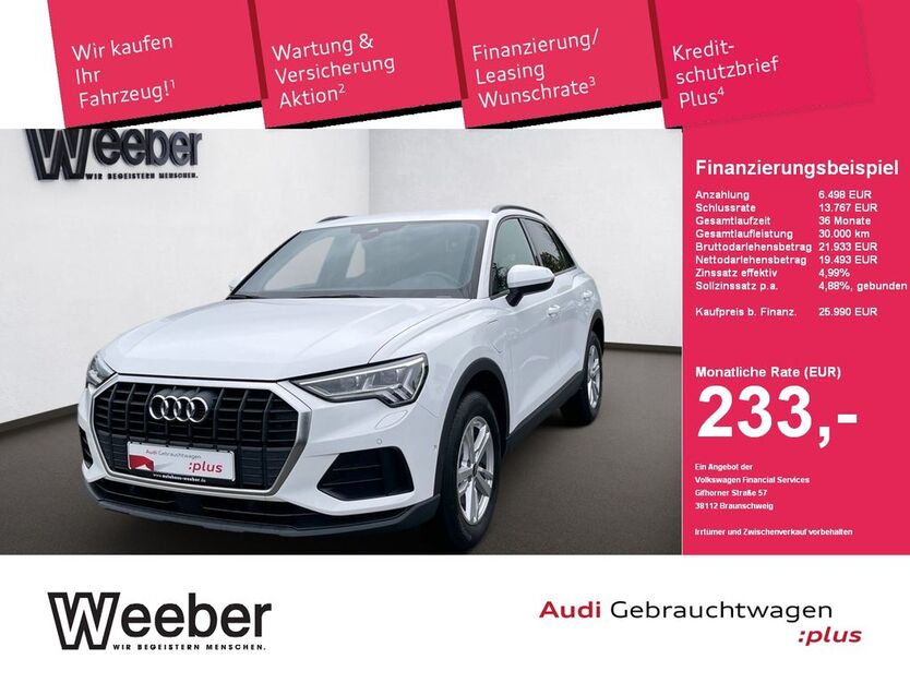 Audi Q3 78.280 km 25.288 € Herrenberg 71083
