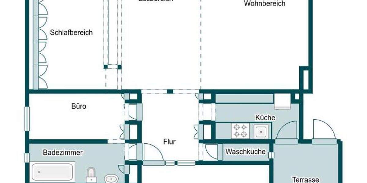 Einfamilienhaus Stuttgart Mitte - 2 Zimmer, 499.000&euro; | Angebot:24972382