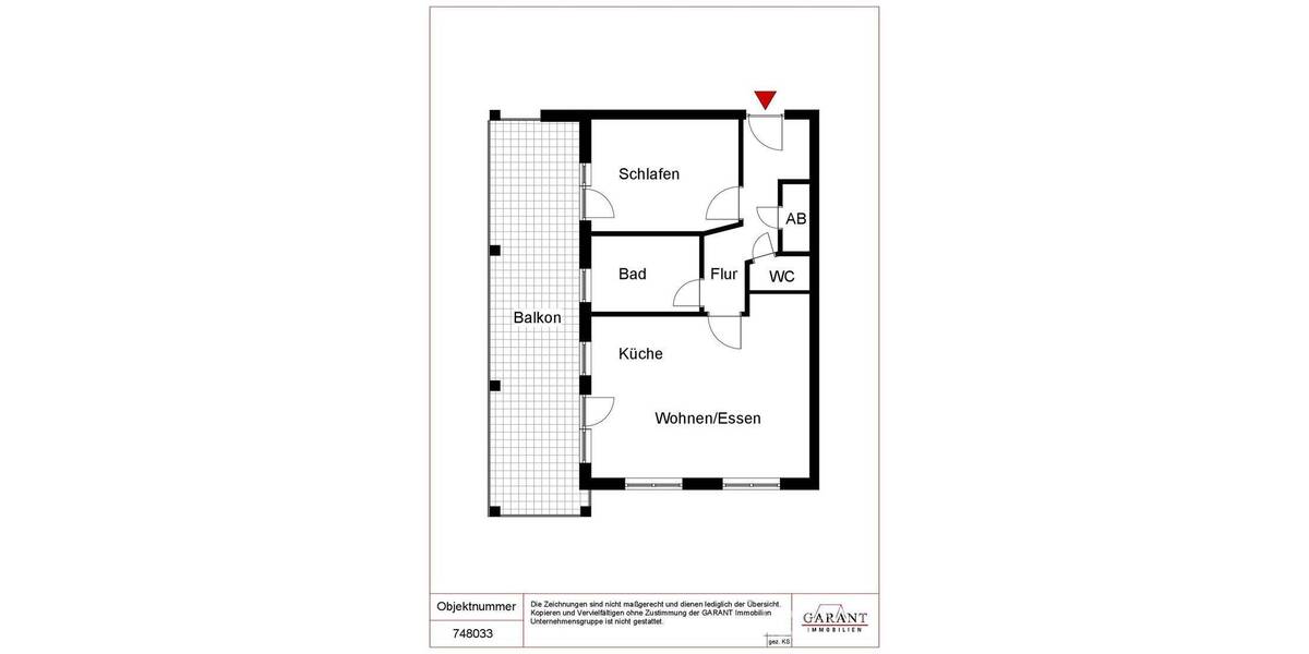 Etagenwohnung Marbach am Neckar Marbach - 2 Zimmer, 60 m&sup2;, 600&euro; | Angebot:26908728