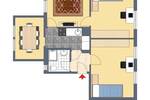 Etagenwohnung Stuttgart Stammheim - 4 Zimmer, 56 m&sup2;, 850&euro; | Angebot:26796522