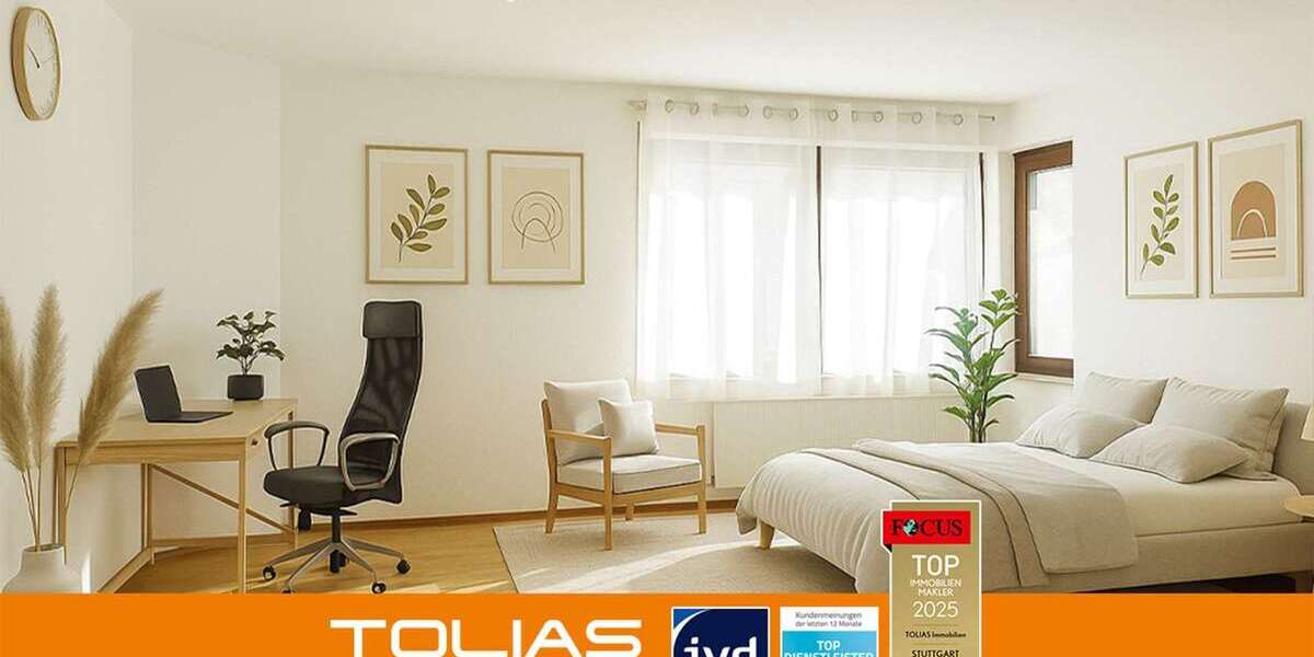 Wohnung zum Kaufen in Stuttgart 139.000 € 39.19 m² 1 zimmer