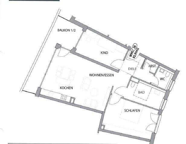 Etagenwohnung Metzingen - 3 Zimmer, 93 m&sup2;, 1.300&euro; | Angebot:26852831