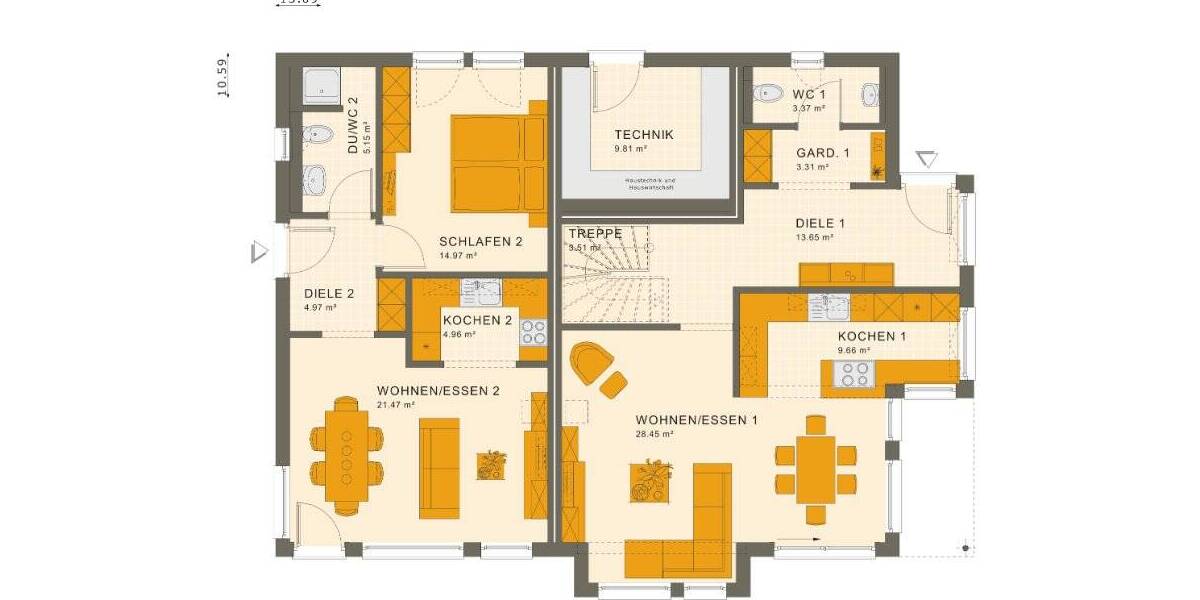 Mehrfamilienhaus, Wohnhaus Filderstadt Bonlanden - 9 Zimmer, 204 m&sup2;, 1.150.000&euro; | Angebot:26862846