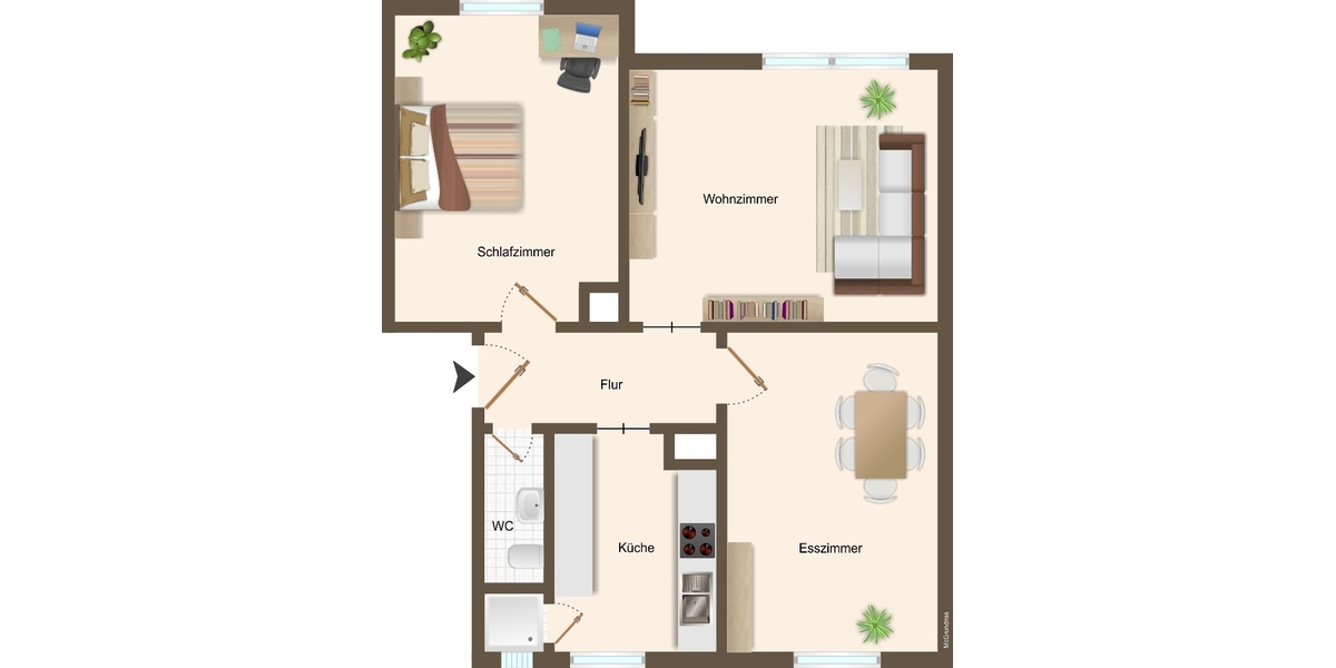 Solides 6-FH in S-Bad Cannstatt: Ruhige Top-Lage nahe Zentrum. Gepflegte Anlage ohne Überraschung! - Mehrfamilienhaus, Wohnhaus Stuttgart / Bad Cannstatt Bad Cannstatt (Stadtbezirk) | Angebot:27313305