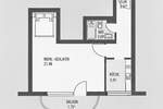 Etagenwohnung Stuttgart Mitte - 1 Zimmer, 35 m&sup2;, 218.500&euro; | Angebot:25728405