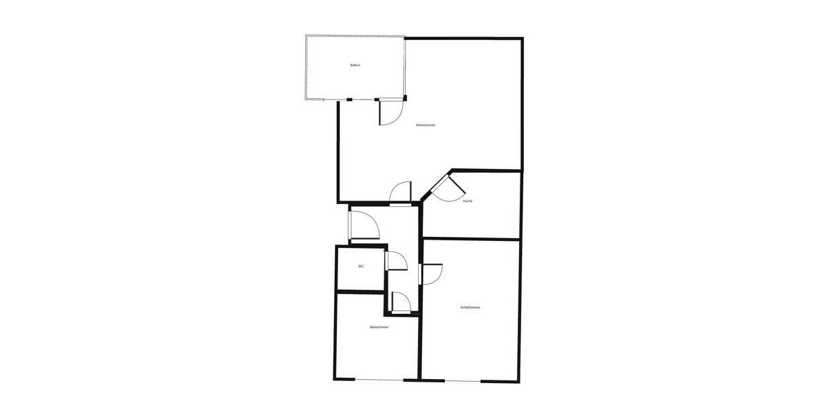 Dachgeschoßwohnung Stuttgart Sillenbuch - 2 Zimmer, 59 m&sup2;, 856&euro; | Angebot:25972425