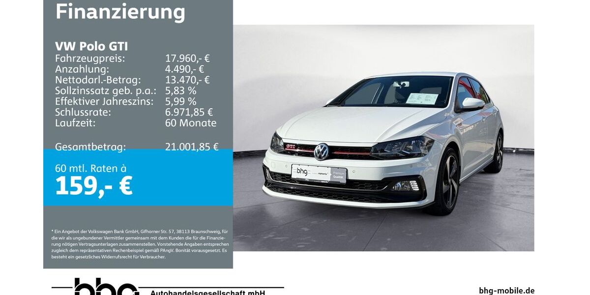 VW Polo 59.500 km 17.190 &euro; Metzingen 72555
