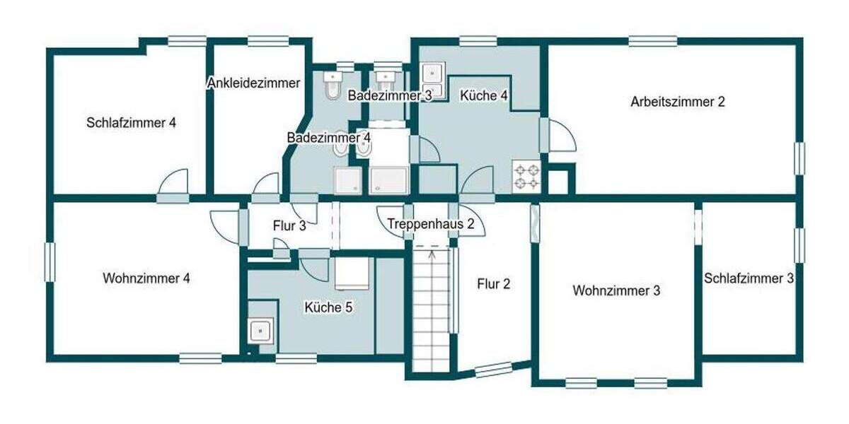 Mehrfamilienhaus, Wohnhaus Stuttgart Heumaden - 9 Zimmer, 154 m&sup2;, 398.000&euro; | Angebot:25220473