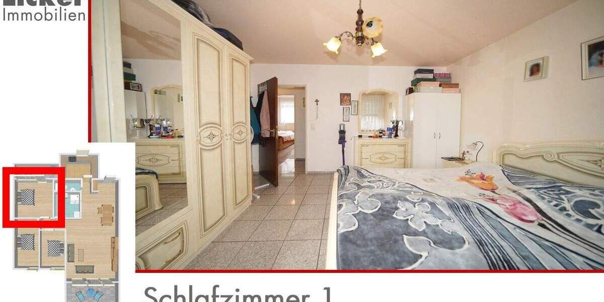 Etagenwohnung Winnenden Schelmenholz - 4 Zimmer, 108 m&sup2;, 330.000&euro; | Angebot:25212574