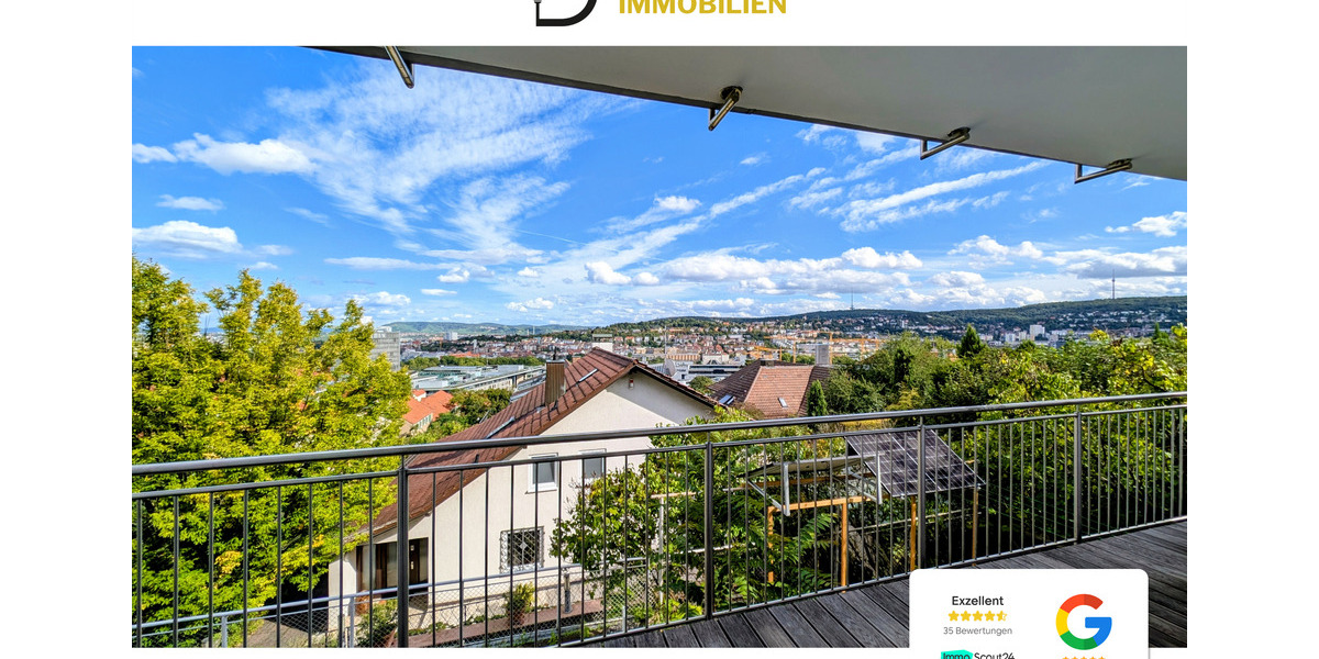 Wohnen mit Weitblick: Großzügige 4-Zimmer-Wohnung mit Balkon, Terrasse & Doppelgarage 4 zimmer
