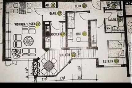 3 Zimmer Mietwohnung in Plochingen mit Balkon und Garage 3 zimmer