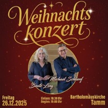 Weihnachtskonzert mit Michael Schlierf & Beate Ling 26.12.2025 Bartholomäus Kirche