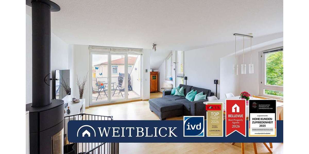 Etagenwohnung Marbach am Neckar - 4.5 Zimmer, 85 m&sup2;, 348.000&euro; | Angebot:26803593